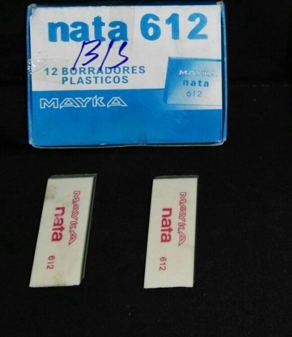 Nata erasers 24pcs paxk #111760