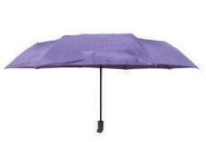 Weekender 3 Fold Auto Open Umbrella FU1020 black maroon purple