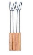 Weekender Stainless steel 4Pieces BBQ fork 0804