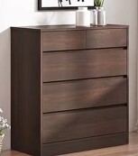 Hardwood chest of drawers. 4 drawers c-11