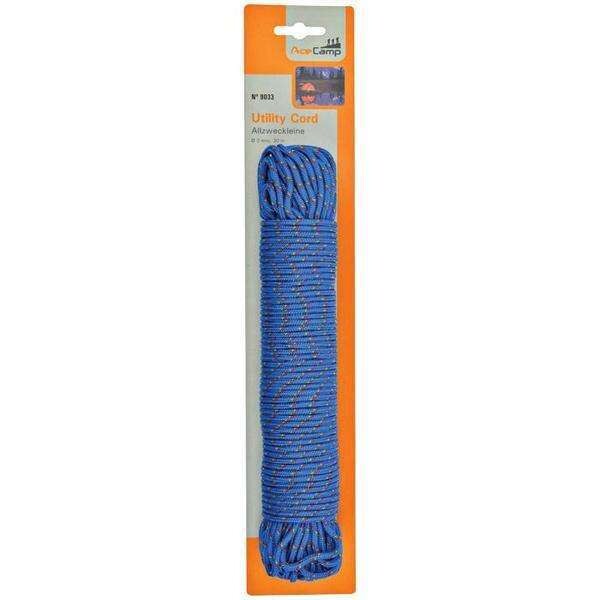 AceCamp Utility Luggage Strap Cord 3mmx10m #9031 - Blue Multipurpose Rope