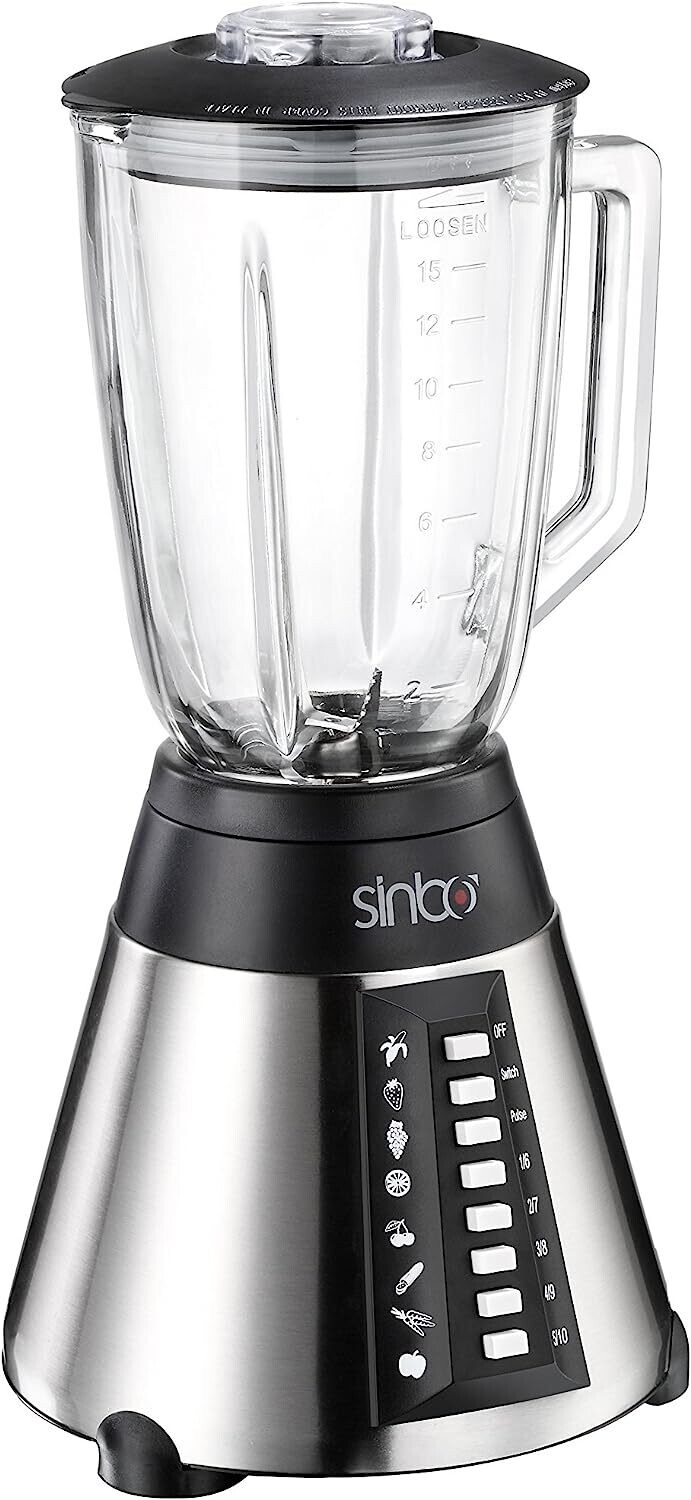 Sinbo SHB-3054 turbo blender 3 IN 1 blender, grinder, ice crusher