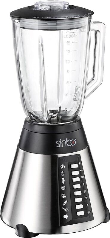 Sinbo SHB-3054 Turbo Blender 3 IN 1 - Powerful 700W Motor, Ice Crusher, Coffee Grinder