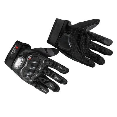 Black Riders Gloves - Premium Motorcycle Riding Gear