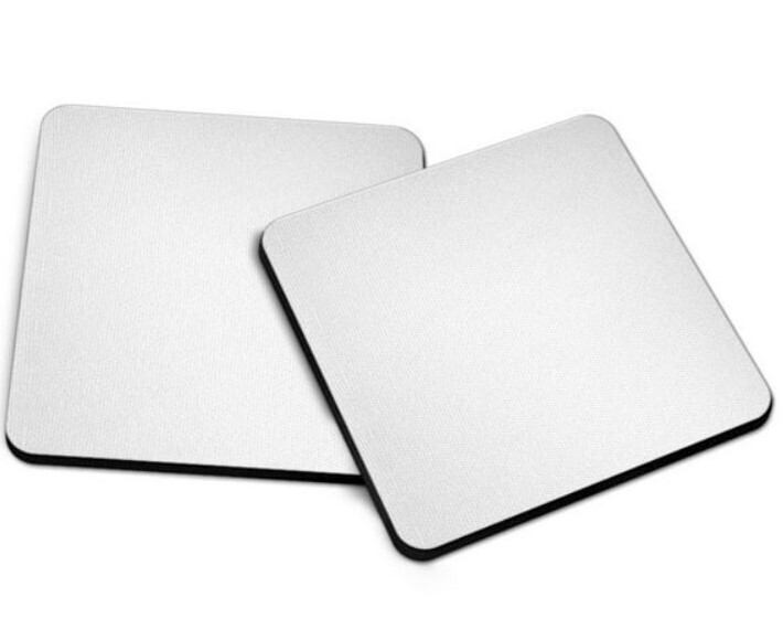 Vinod Cookware Square Coasters with Stand, 6-Pieces