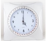 Deco clock E0531C1 fancy decorative clock black numbers