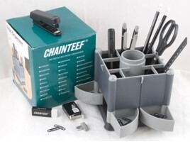 Chainteef Desk Organizer Rotating 360 Degree C699