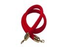 Stanchion Rope - Red Velvet Rope, 1.5M Length (Model RVR)