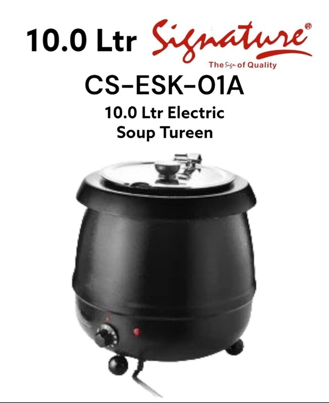 Signature 10 Ltr Electric Soup Tureen CSESK01A Soup pot