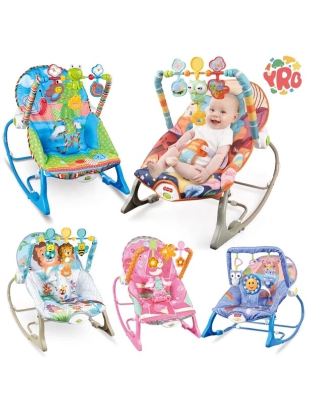 Infant to toddler Baby rocker swing Up to 18kg with music