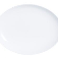 Luminarc Diwali Dinner plate 27cm white 1pc