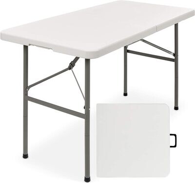 Strong Foldable Table in plastic Length 1.8m capacity 130kg Large