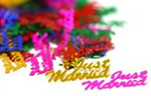Confetti Just Married Mixed Colors 40pk/outer #MTLP-PA089