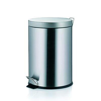 Hands-Free Stainless Steel Step Pedal bin 50L Fingerprint-Resistant Soft Close Lid Heavy duty Trashcan