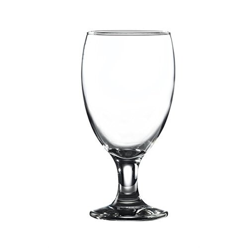 LAV Chalice Beer Mug 590ml Clear Glass EMP571 - 3 Pieces
