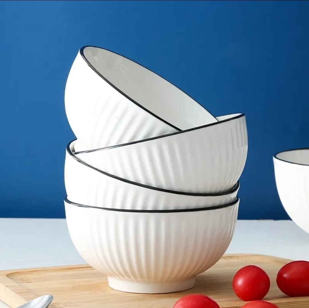 KitchenPro Ceramic soup bowls 6pcs