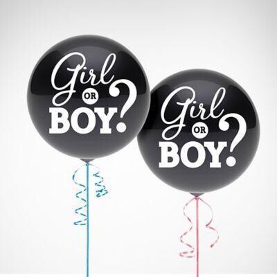 Gender Reveal Balloon Boy/Girl balloon 1pc