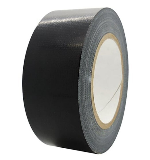 Cloth Duct Tape 35 Mesh 75mm/25M, Black - (CDT25M-BK)