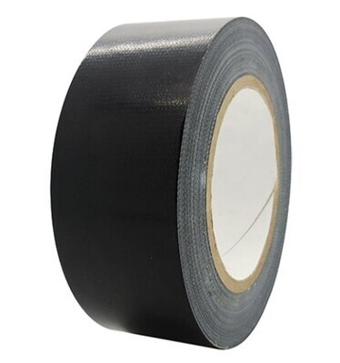 Cloth Duct Tape 35 Mesh 75mm/25M, Black - CDT25M-BK