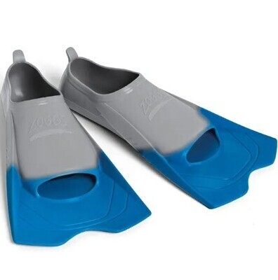 Rubber Short Blade Fins for Swim and Lap Training - Small (F-JS110-S)