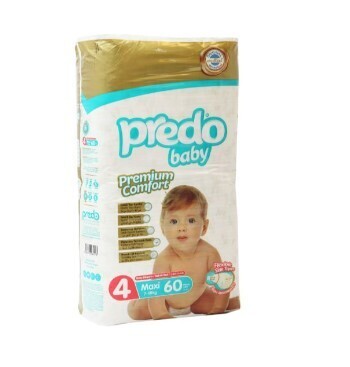 Predo baby diapers no 4 (60 pcs)