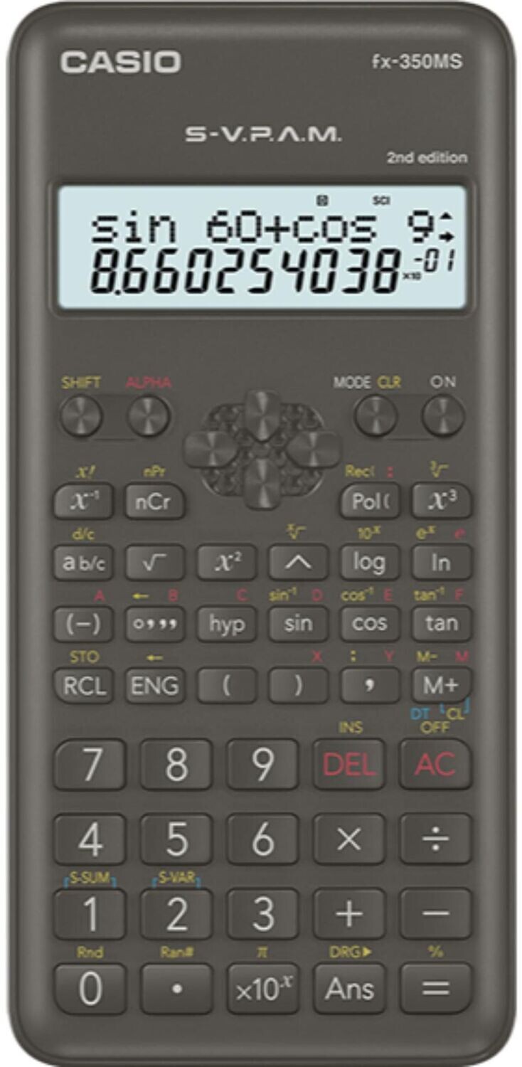 FX-350MS Casio Calculator 2nd edition