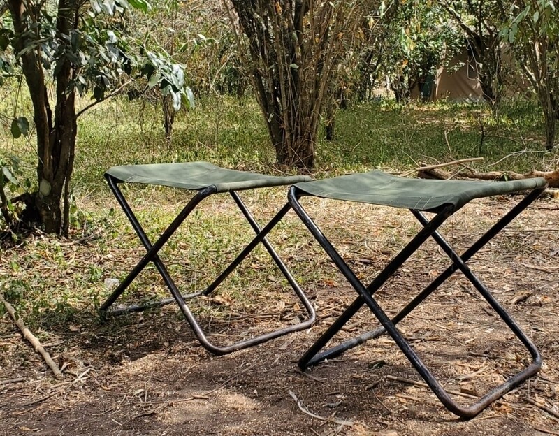 Foldable Camping stool large [H30xW30xH40cm] with branding