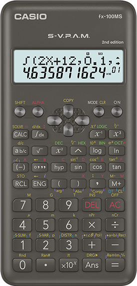 FX-100MS Casio Calculator 2nd edition