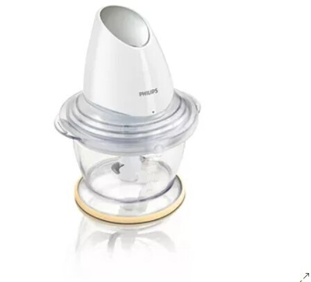 Philips HR1396 Food Chopper 400W, 1L JAR Capacity