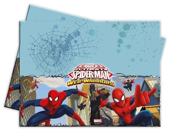 Spiderman Cartoon Tablecloth Cake Table Decoration