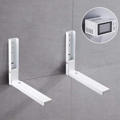 EBCO 2 Pieces Microwave Bracket Wall - Maximize Your Kitchen Space with Convenience and Durability JT2085