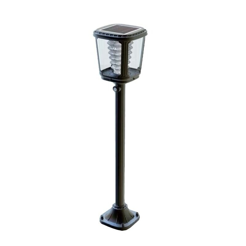 EU Style LED Solar Garden Lawn Light 200 Lumens with PIR motion Sensor