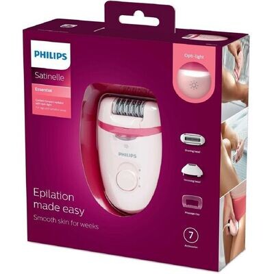 Philips BRE285 Satinelle Lady Epilator - Efficient Hair Removal with Enhanced Features