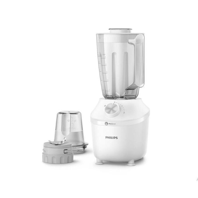 Philips Blender 600W 1.2l Glass Jar, problend Technology 2 Speed Settings  HR2191/20