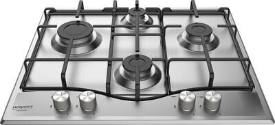 Ariston PCN 642 IX/A 4 Gas Stainless Steel Hob - 60CM - Culinary Precision in Stainless Steel