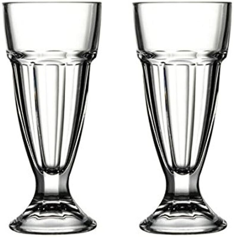 Pasabahce Smoothie Glass Dessert Ice Cream | Milk shake Frapper cup Glass 2pcs Arctic 51128