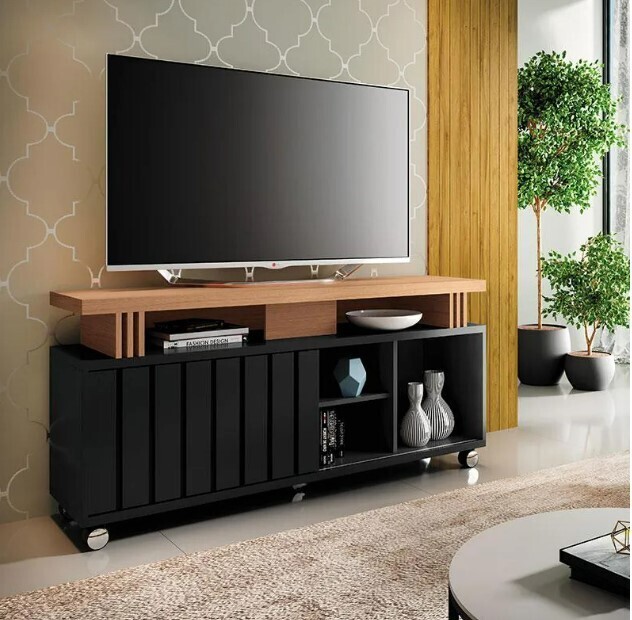 TV rack Briz Dimensions: L=136cm W=36cm, H=66cm,