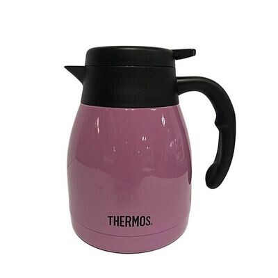 Thermos Vacuum Insulated Carafe Unbreakable flask Pink 1.6L #Kusco-1600