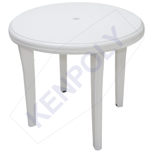 Kenpoly Plastic Table No. 3002 - 84.7cm Diameter, Height 72cm (Available in many colors)
