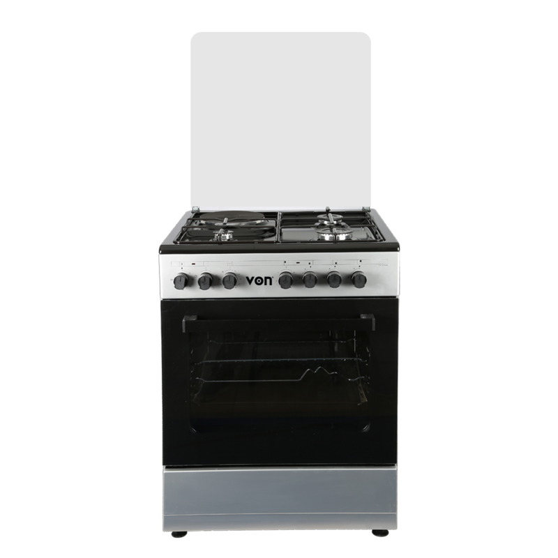 Von VAC6S031UY 3 Gas + 1 Electric Cooker