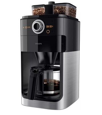 Philips Grind & Brew Coffee Maker HD7762/00 - Freshly Ground Coffee Delight