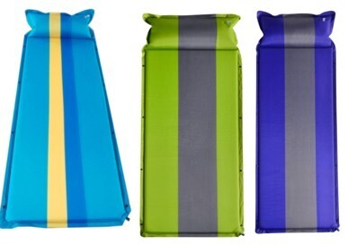 Self-Inflatable Air Mattress with Pillow - Single Person KP-003