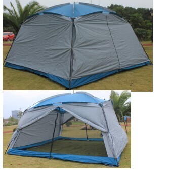 Luxury Mesh Tent with Side Cover - 366x366x210cm KS-010