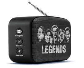 Saregama Carvaan Mini 2.0 Hindi | 351 Pre-Loaded Songs, Bluetooth Mini Music Player - Black