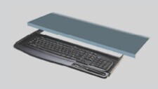 EBCO Keyboard Tray - Curve (with Mouse Tray) - Per Piece - KBTC 35M