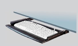 EBCO KBTC 45 Keyboard Tray - Curve (w/o Mouse Tray) - Each Piece