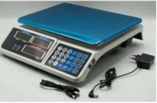 Non-Commercial Digital Pricing Scale (Max 40kg, ±2g) with USB Charging - USB002