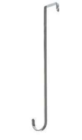 Christmas wreath door hook L30cm,W 2.5cm stainless steel #SYHHA-0823332