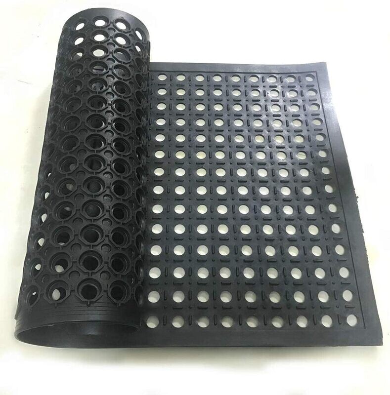 Rubber Hollow Door Mat 40cm x 60cm (Product Code: RHDM40X60)