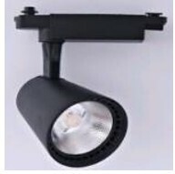 Energy Saving LED Track Light 15W COB Type - Black Housing - WW-TP-111-15-W